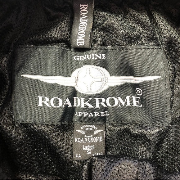 NWOT Roadkrome Motorcycle Waterproof Rain Pants Size Small (more like XS) - Picture 3 of 10